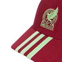 Casquette ajustable pour papa de l'équipe nationale du Mexique adidas, verte, pour hommes