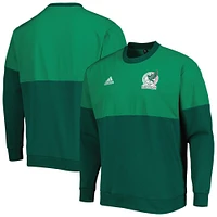 Men's adidas Green Mexico National Team DNA Pullover Sweatshirt