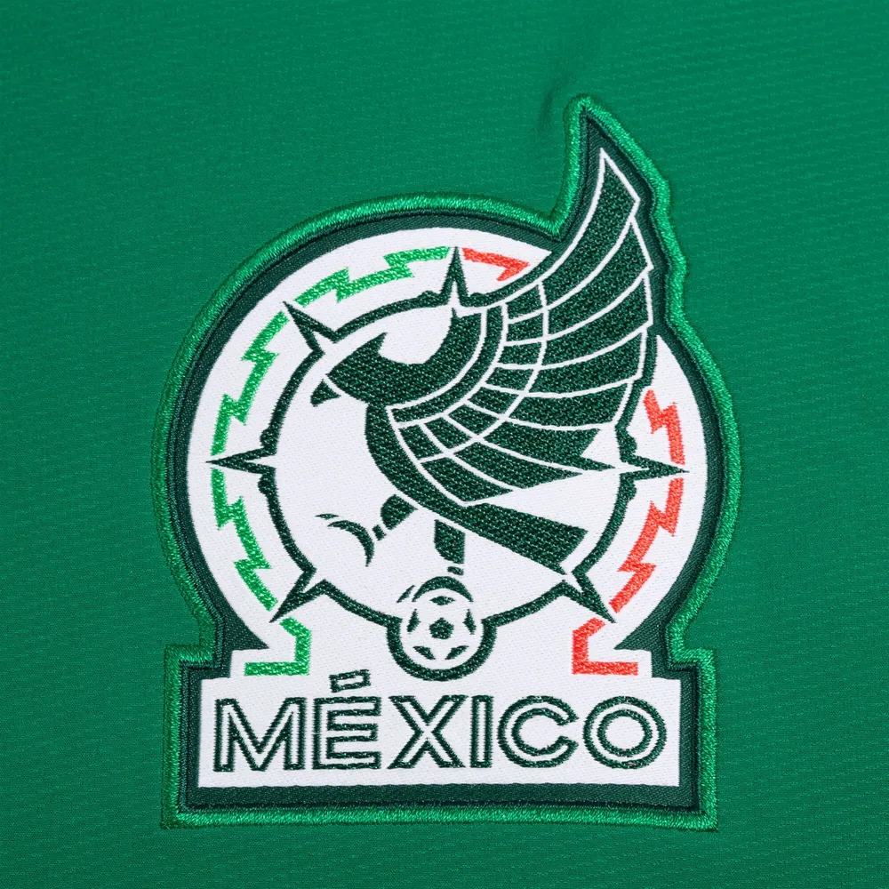 Men's adidas Green Mexico National Team DNA Pullover Sweatshirt