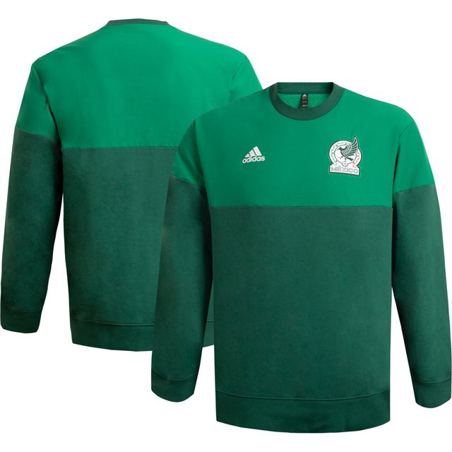 Sweat-shirt adidas ADN de l'équipe nationale du Mexique vert pour homme