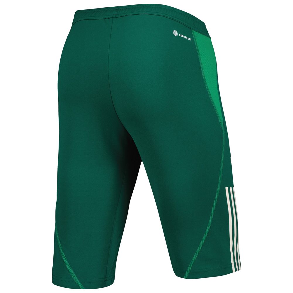 Men's adidas Green Mexico National Team Training AEROREADY Half Pants