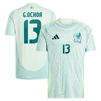 Maillot de joueur réplique extérieur l'équipe nationale du Mexique 2024 adidas Guillermo Ochoa vert pour hommes