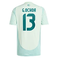 Maillot de joueur réplique extérieur l'équipe nationale du Mexique 2024 adidas Guillermo Ochoa vert pour hommes