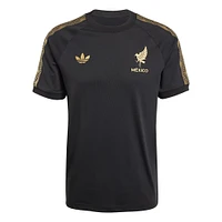 Men's adidas Originals Black Mexico National Team 2025 Third Jersey Culturewear Graphic T-Shirt