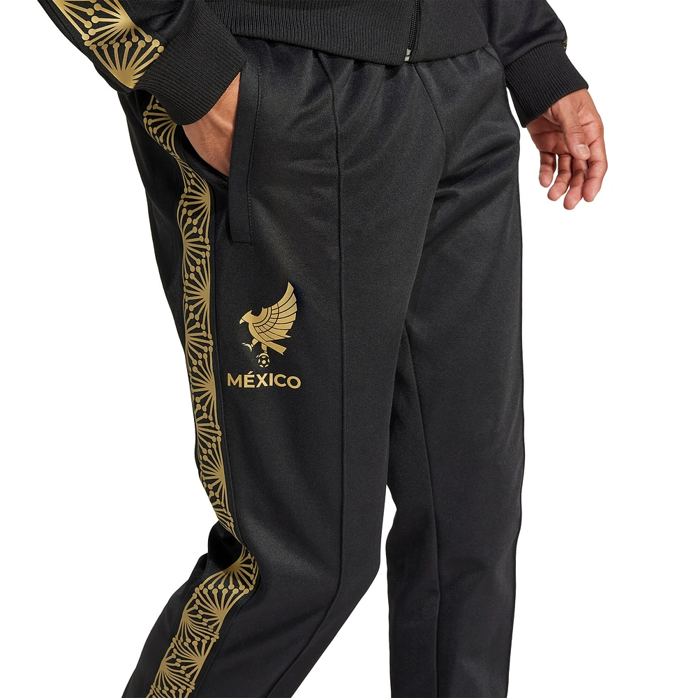 Pantalon de survêtement adidas Originals noir pour homme l'équipe nationale du Mexique 2025, troisième maillot Culturewear