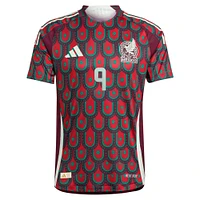 Men's adidas Raul Jimenez Burgundy Mexico National Team 2024 Home Authentic Player Jersey