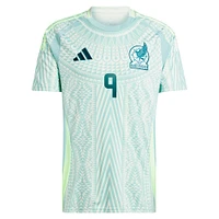 Maillot de joueur réplique extérieur l'équipe nationale du Mexique 2024 adidas Raul Jimenez vert pour hommes