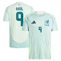 Maillot de joueur réplique extérieur l'équipe nationale du Mexique 2024 adidas Raul Jimenez vert pour hommes