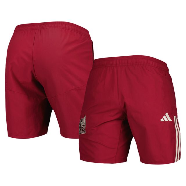 Short Downtime de l'équipe nationale du Mexique adidas rouge pour homme