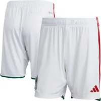 Men's adidas White Mexico National Team AEROREADY Replica Shorts