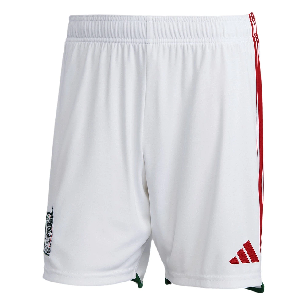 Men's adidas White Mexico National Team AEROREADY Replica Shorts