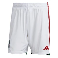 Men's adidas White Mexico National Team AEROREADY Replica Shorts