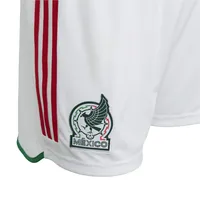 Men's adidas White Mexico National Team AEROREADY Replica Shorts