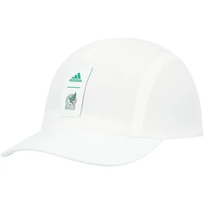 Men's adidas White Mexico National Team Team Inclu AEROREADY Adjustable Hat