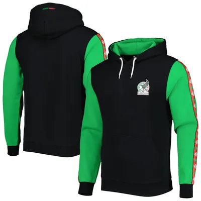 Mexico National Team Taped Pullover Hoodie - Black