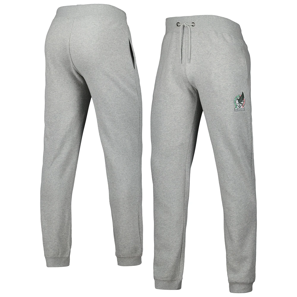 Men's Heathered Gray Mexico National Team Logo Sweatpants