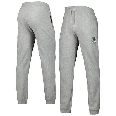 Pantalon de survêtement gris chiné avec logo l'équipe nationale du Mexique pour homme