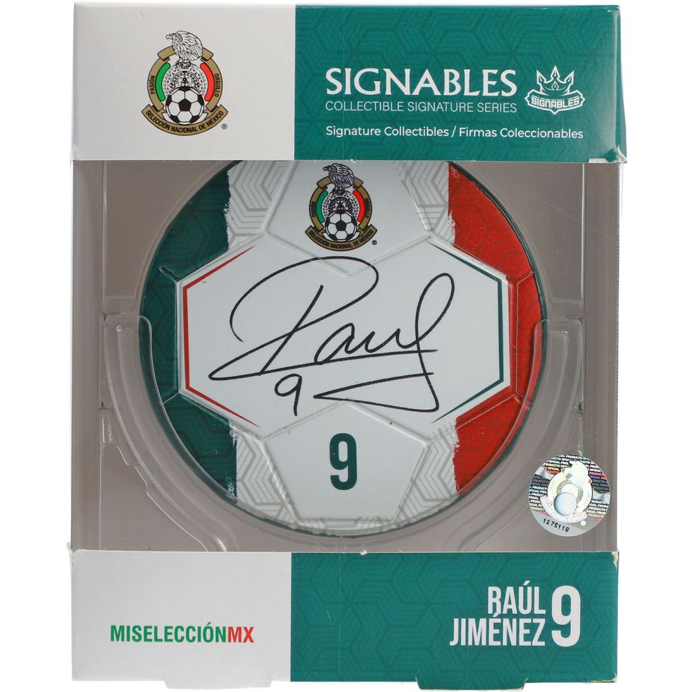 Signables Raul Jimenez Mexico National Team Signature Series Collectible