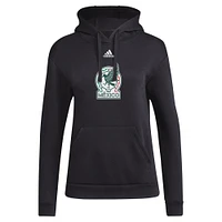 Women's adidas Black Mexico National Team Crest Pullover Hoodie