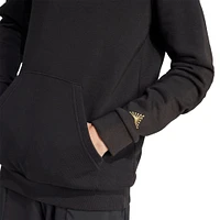 Sweat à capuche DNA noir pour jeunes adidas Mexico National Team 2025 Third Jersey