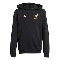 Sweat à capuche DNA noir pour jeunes adidas Mexico National Team 2025 Third Jersey