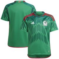 Women's adidas Green Mexico National Team 2022/23 Home Blank