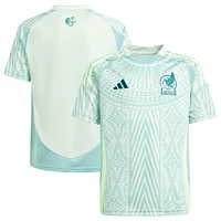 Maillot adidas vert pour jeunes de l'équipe nationale du Mexique 2024, réplique extérieure