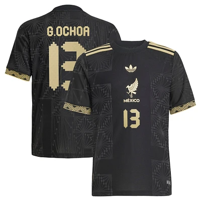 Youth adidas Guillermo Ochoa Black Mexico National Team 2025 Third Authentic Player Jersey