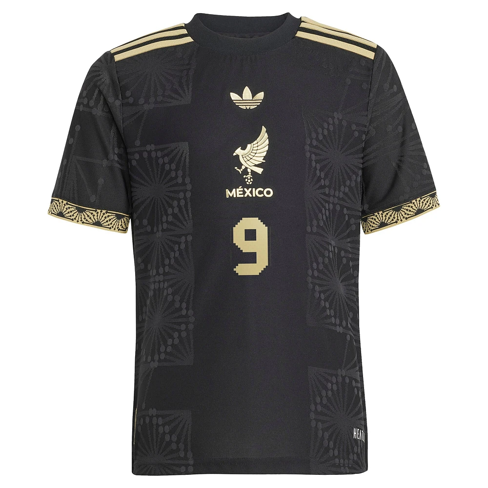 Youth adidas Raul Jimenez Black Mexico National Team 2025 Third Authentic Player Jersey