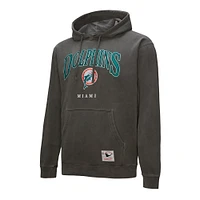 Mitchell & Ness  Gray Miami Dolphins Slot Pullover Hoodie