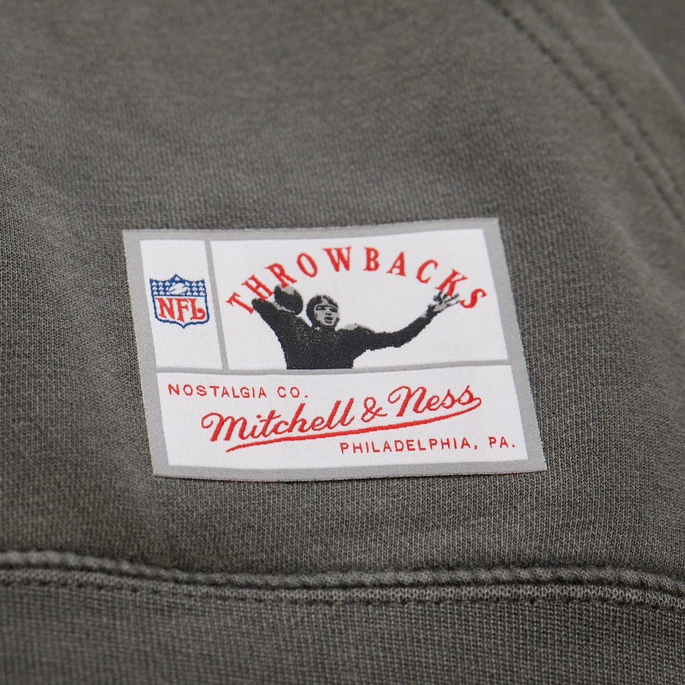 Mitchell & Ness  Gray Miami Dolphins Slot Pullover Hoodie
