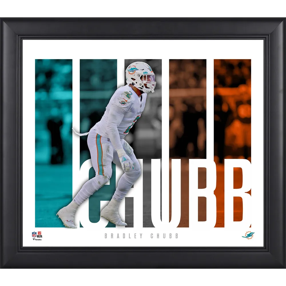 Lids Bradley Chubb Miami Dolphins Fanatics Authentic Framed 15