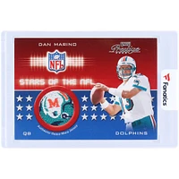 Carte Dan Marino Miami Dolphins 2002 Playoff Prestige Stars Of The NFL Team Logo 4 Couleurs Relic #SN-13 #129/300