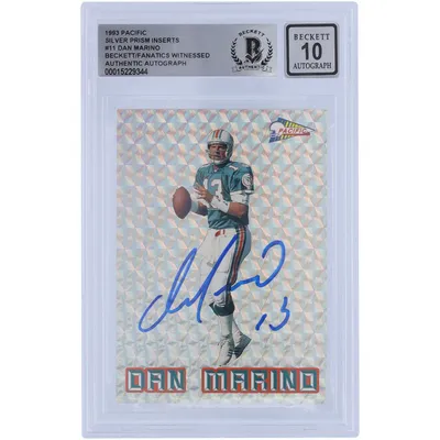 Dan Marino Miami Dolphins Autographed White Replica Mitchell