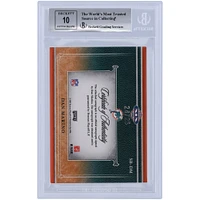 Dan Marino Miami Dolphins Autographed 2007 Playoff National Treasures Super Bowl #SB-DM #24/25 BGS Authenticated Auto 10 Card
