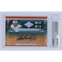 Dan Marino Miami Dolphins Autographed 2007 Playoff National Treasures Super Bowl #SB-DM #24/25 BGS Authenticated Auto 10 Card