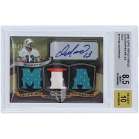 Dan Marino Miami Dolphins Autographed 2009 Topps Triple Threads Triple Relic #TTRA-94 #1/10 BGS Authenticated 8.5/10 Card 