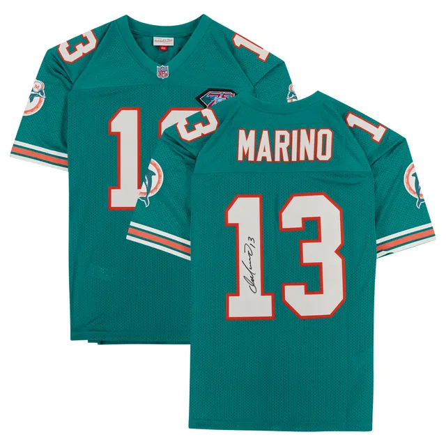 Men's Mitchell & Ness Dan Marino Black Miami Dolphins Retired