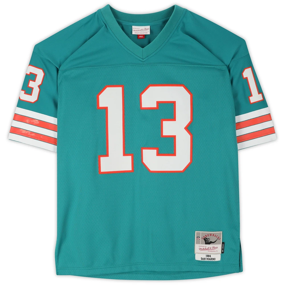 Dan Marino Miami Dolphins Autographed Aqua Mitchell & Ness Replica Jersey with "84 MVP" Inscription