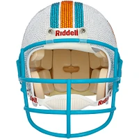 Dan Marino Miami Dolphins Autographed Riddell 1980 Throwback VSR4 Authentic Helmet - Art by Rock On Sports