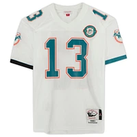 Dan Marino Miami Dolphins Autographed White Mitchell & Ness Authentic Jersey with "HOF 05" Inscription