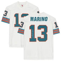Dan Marino Miami Dolphins Autographed White Replica Mitchell & Ness Jersey