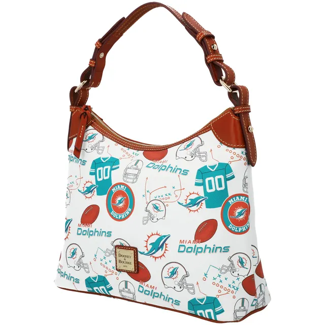 Women's Dooney & Bourke Miami Dolphins Gameday Zip Satchel