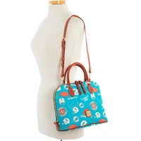 Sac à main zippé Dooney & Bourke Miami Dolphins Game Day