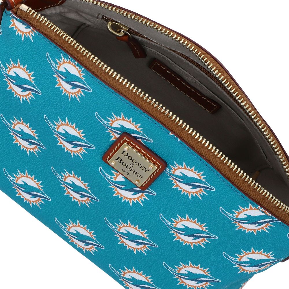 Dooney & Bourke Miami Dolphins Signature Suki Crossbody with