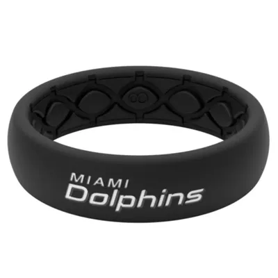 Miami Dolphins Groove Life Thin Ring