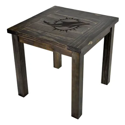 Miami Dolphins Imperial Reclaimed Side Table