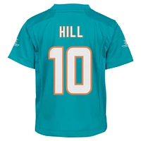 Maillot de jeu Nike Tyreek Hill Aqua Miami Dolphins pour bébé