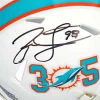 Jason Taylor Miami Dolphins Autographed Riddell 305 Speed Mini Helmet 