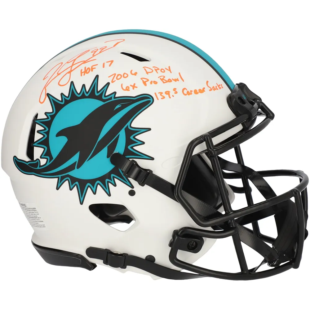 Miami Dolphins Riddell Eclipse Alternate Revolution Speed Authentic Football Helmet